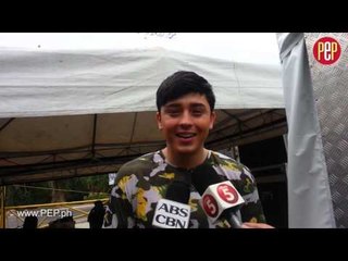 Bret Jackson on how cheesy James and Nadine are: "Ang sweet nila, e."