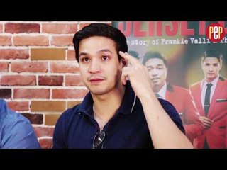 Jersey Boys stars on their director Bobby Garcia: He's great.