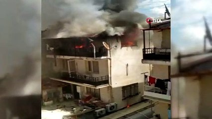 Yatağa bağımlı adam, evinde çıkan yangında öldü