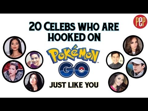 20 Celebs Who Are Hooked on Pokemon Go Just Like You