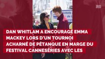 PHOTOS. Emma Mackey (Sex Education) : balade romantique et baiser fougueux avec son chéri Dan Whitlam à CanneSéries