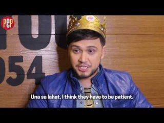 Billy Crawford gives advice to people who want to enter showbiz