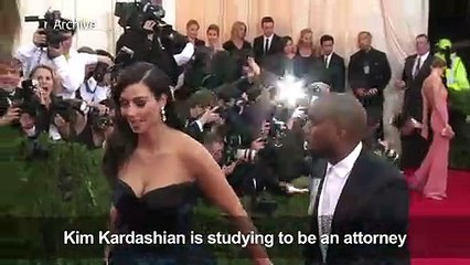 Kim Kardashian studying law, wants to become attorney