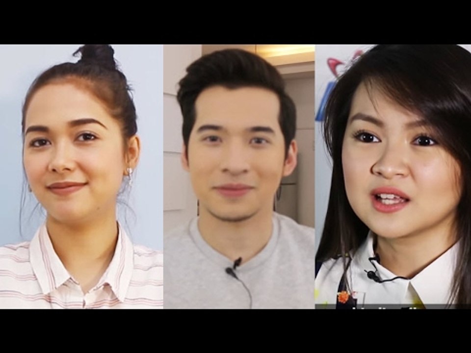 Maja Salvador, Christian Bables, Barbie Forteza on achieving the "perfect kissing scene"