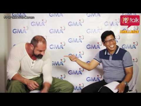 PEP TALK Challenge. Conan Stevens recites Filipino movie lines in different expressions