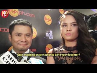 Ogie Alcasid "covers" Leila Alcasid's interview
