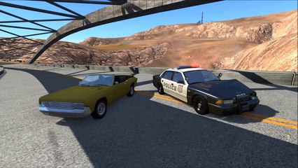 Police Roadblock Jumps - Polis Arabası Barikat Atlama