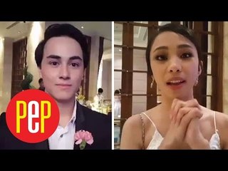 Edward Barber and Maymay Entrata's birthday wish for Kisses Delavin