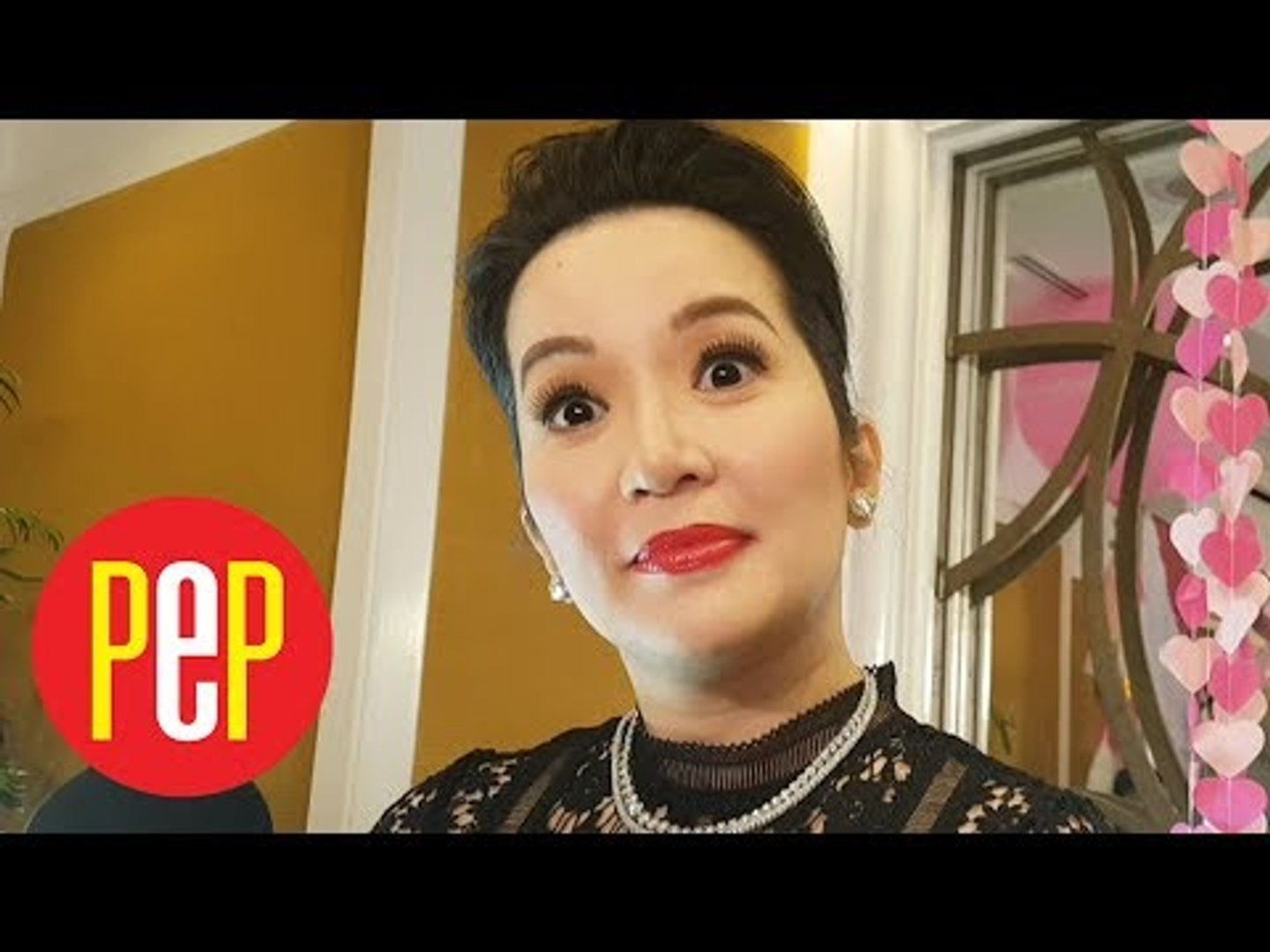 Watch how Kris Aquino reacted when asked about ring given to her by Mayor Herbert