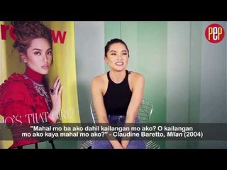 Lauren Reid recites Tagalog movie lines