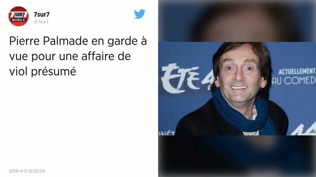 Pierre Palmade en garde à vue dans une affaire de viol présumé