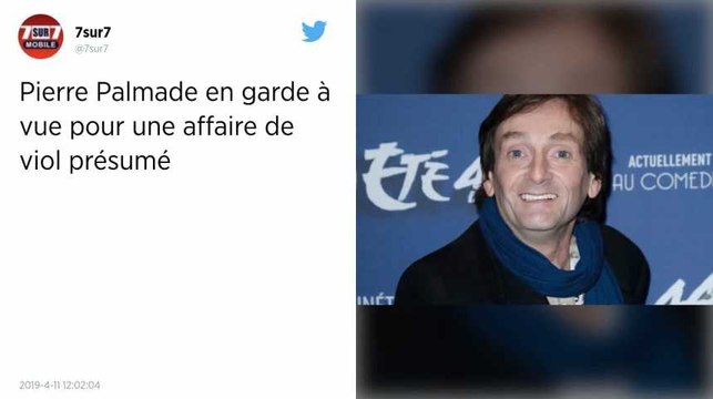 Pierre Palmade en garde à vue dans une affaire de viol présumé