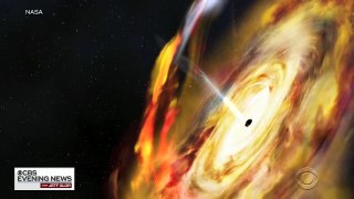 Scientists reveal first picture of a black hole