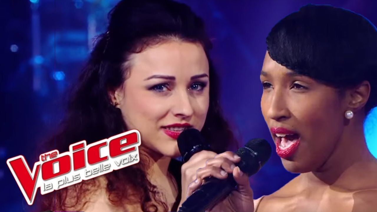 Whitney Houston - I Will Always Love You |Valérie Delgado VS Estelle Micheau |The Voice 2012 |Battle