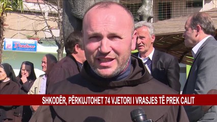 PERKUJTOHET 74-VJETORI I VRASJES SE PREK CALIT