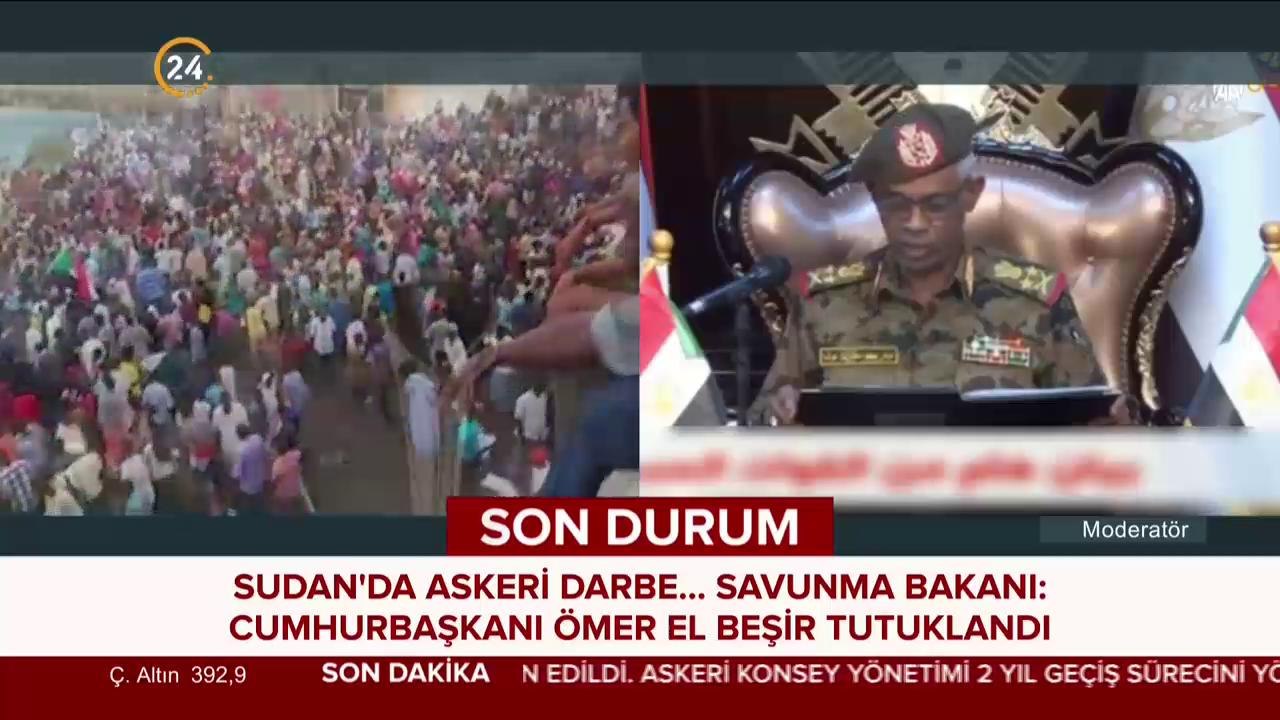 Sudan'da askeri darbe