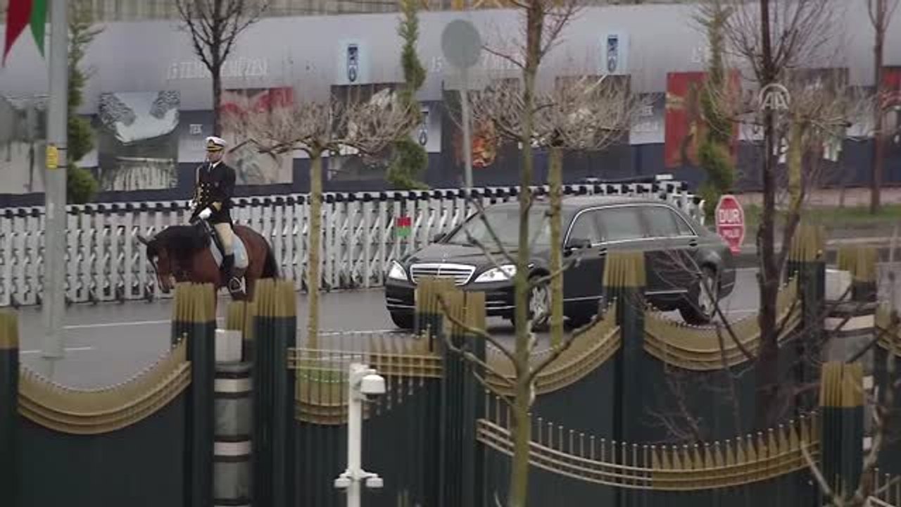 Cumhurbaşkanı Erdoğan, Burkina Faso Cumhurbaşkanı Kabore'yi Törenle Karşıladı