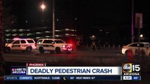 Police investigating deadly pedestrian crash near Central Avenue and Indian School Road