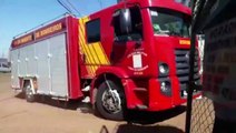 Incêndio em empresa de metais mobiliza equipes do Corpo de Bombeiros