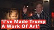Famed 'Piss Christ' Artist Andres Serrano Creates Trump-Themed Art Show