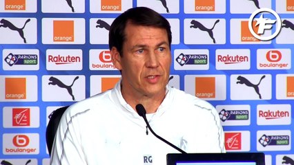 Garcia explique pourquoi Gustavo ne joue plus