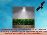 LED Solar Street Light Wall Garden Lights All in One with Light Sensor Waterproof IP65