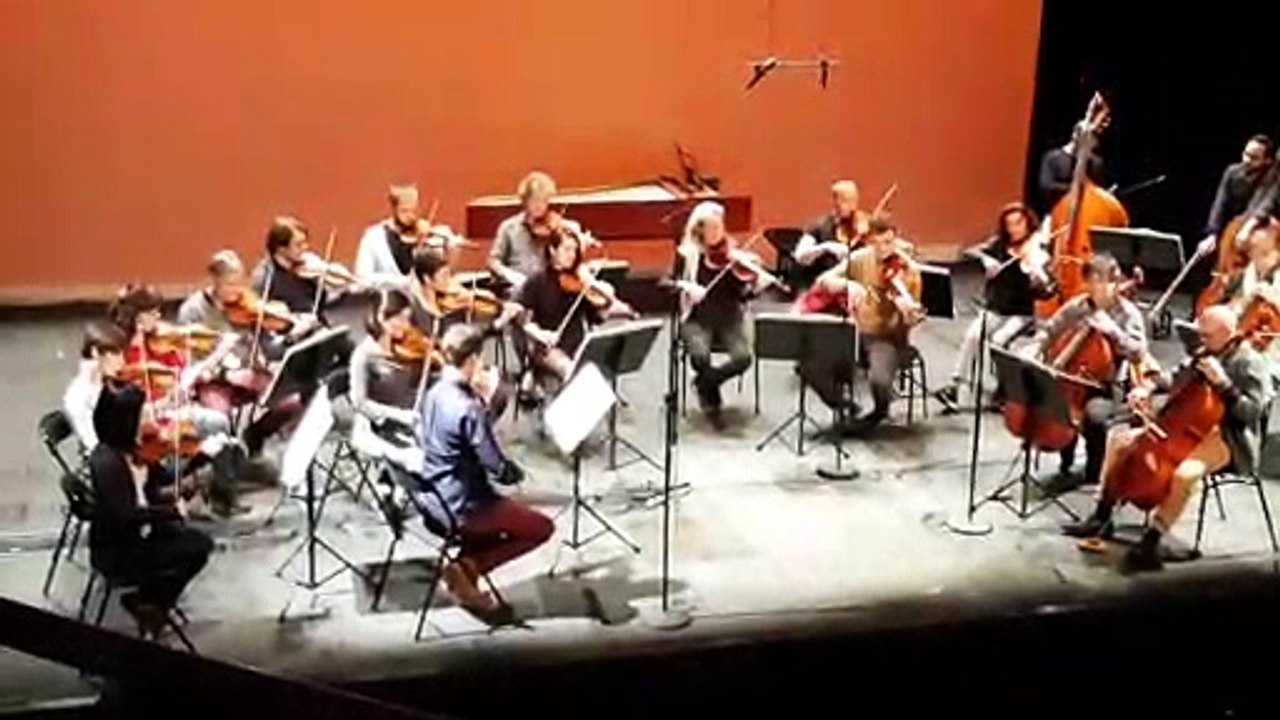 Dernière répétition pour l'Orchestre National d'Auvergne avant le concert made in "ici aussi"