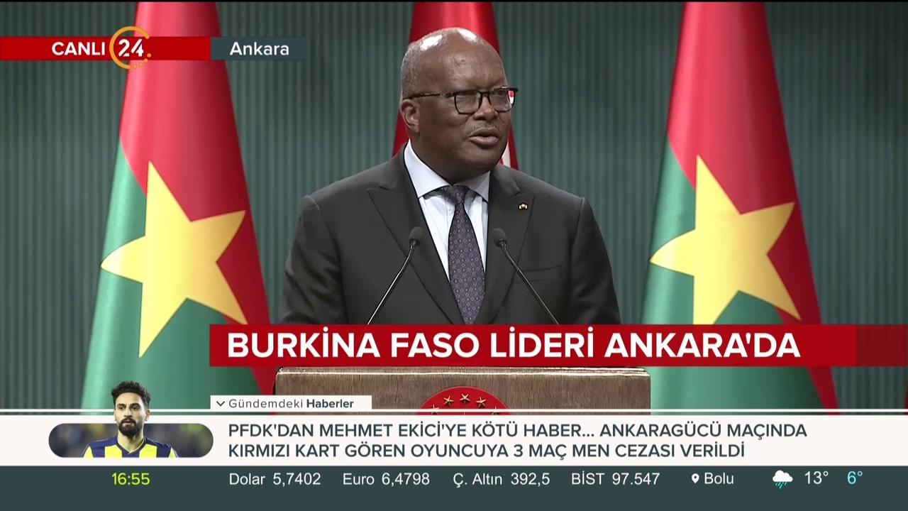 Burkina Faso Cumhurbaşkanı Kobare