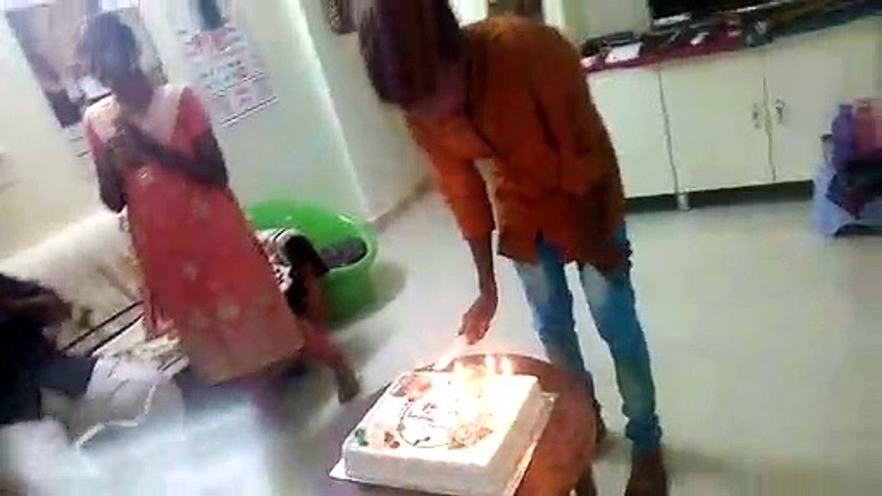 Celebrating friend's birthday. culturally the b...
