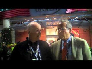 Ubaldo with Steve Flink about Day 10 at the US Open 2010