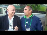 Ubaldo Scanagatta con Claudio Pistolesi - Wimbledon day 2