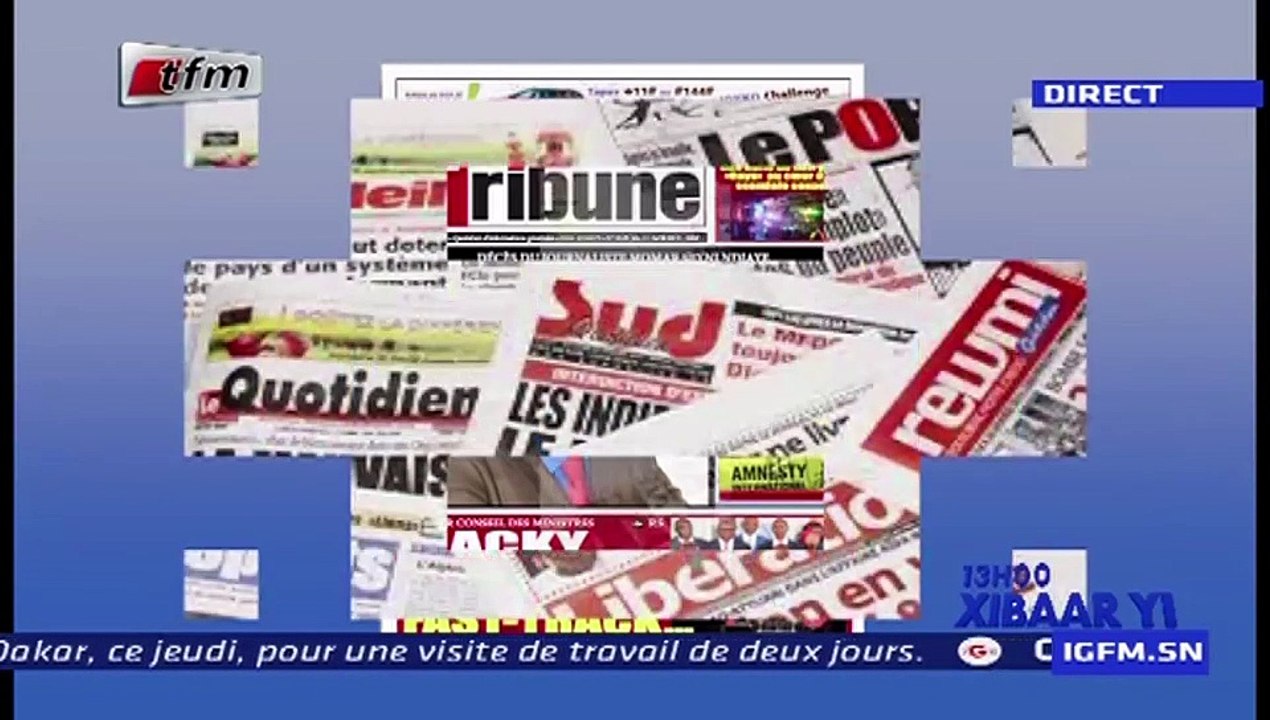 REPLAY - Revue de Presse - Pr : EL HADJ ASSANE GUEYE - 11 Avril 2019