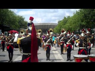 Roland Garros, banda musicale prima della finale maschile