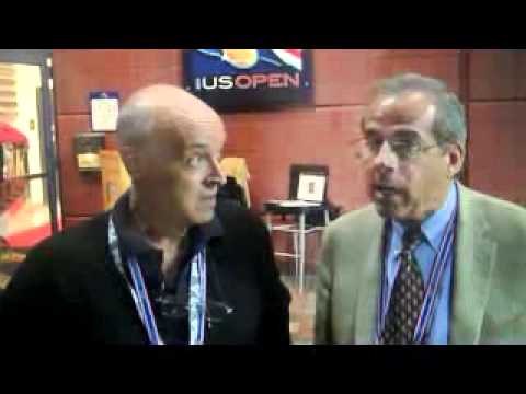 Ubaldo with Steve Flink on Men's Semifinals