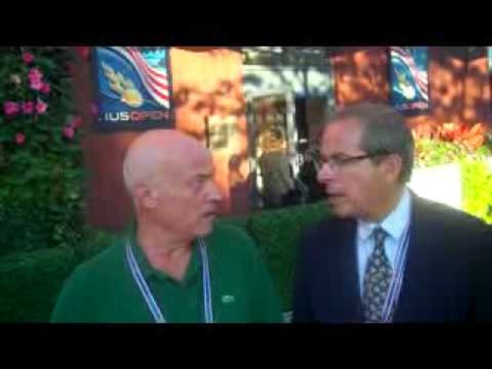 Ubaldo with Steve Flink