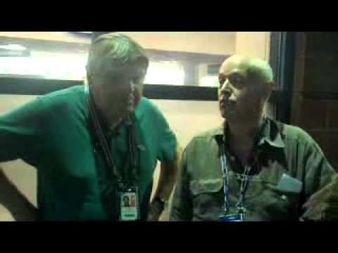 Ubaldo con Rino Tommasi sulla finale maschile e femminile