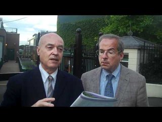 Ubaldo Scanagatta and Steve Flinks' comments about men's quarterfinals (Wimbledon 2012)