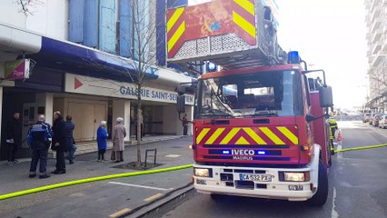 Incendie au 7e étage d'une tour d'habitation à Nancy