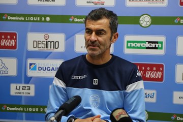 ESTAC-GFC Ajaccio⎥Rui Almeida : "Faire 100% de points à domicile"