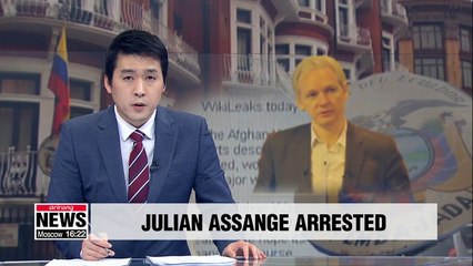 Download Video: Police arrest Julian Assange at Ecuadorian embassy in London