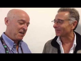 Paolo Bonolis e Ubaldo Scanagatta al Foro Italico 2014