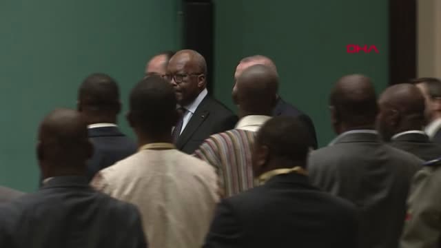 Burkina Faso Cumhurbaşkanı Roch Marc Cristian Kabore Beştepe'de