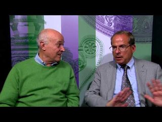 Ubaldo Scanagatta e Steve Flink commentano le semifinali maschili