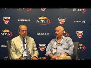 Steve Flink and Ubaldo Scanagatta talk about women's final