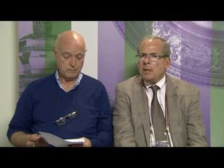 Wimbledon day 4 - Ubaldo Scanagatta & Steve Flink