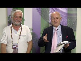 WImbledon Day 10 - Ubaldo Scanagatta e Roberto Salerno
