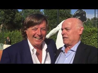Adriano Panatta nel Superga's Day ricorda con Ubaldo Scanagatta