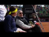 Nastase perde la testa Romania-GBR 22/04/2017