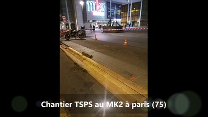 Chantier TSPS avec plaques de répartition haute résistance TuffTrack