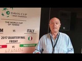 Coppa Davis: Il commento di Ubaldo al termine di Belgio-Italia